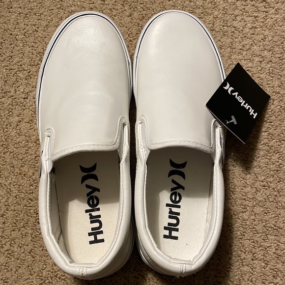 Hurley NWT size 4 court shoe Leather - Picture 12 of 16